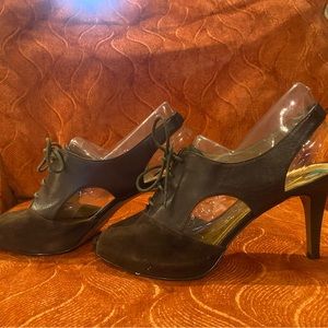 Gagarin brown suede sandals